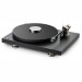 PRO-JECT DEBUT PRO SATIN BLACK - PLATENSPELER + PICK IT PRO ELEMENT