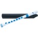 NUVO RECORDER+ RG320WBL - BLOKFLUIT KUNSTSTOF WIT/BLAUW DUITSE BORING