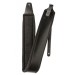 STAGG SLPL-BUCKLE BLK - GITAARRIEM GEVOERD LEER + GESP ZWART