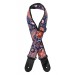 STAGG SWO-PSLY 2 RED - GITAARRIEM NYLON GEWEVEN ROOD PAISLEY-PATROON