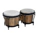 GEWA PURE CLUB SALSA F826002 - BONGO 6" + 7" NATUREL ZWARTE HARDWARE