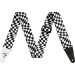 FENDER WAVY CHECKERBOARD POLYESTER STRAP - GITAARRIEM 2" / 5CM SCHAAKBORD MOTIEF
