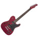 FENDER TELECASTER THINLINE JA-90 JIM ADKINS CRT - GITAAR ELEKTRISCH CRIMSON RED TRANSPARENT LAUREL FB