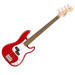 SQUIER PRECISION BASS MINI LRLWPG DKR - BASGITAAR 3/4 DAKOTA RED LAUREL FINGERBOARD