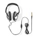 NEDIS HPWD1201BK - HOOFDTELEFOON 6 METER SNOER + VOLUME