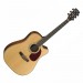 CORT MR710F NS2 OVANKOL TOETS - GITAAR WESTERN + EQ/CA SOLID TOP