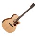 CORT, GA1E, OP, OPEN, PORE, SOLID, SPRUCE, TOP, GITAAR, WESTERN, FOLK, NATURAL, +, EQ, CA, akoestische, gitaar, stalen, snaren, 8809817081125
