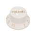 BOSTON KW-244-V - KNOP WIT VOLUME ST CTS INCH MAAT
