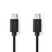 NEDIS CCGL60700BK10 - KABEL USB C - USB C 2.0 1 METER