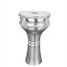 VATAN VDT-102 GOBLET TURKS MODEL - DARBUKA DRUM ALUMINIUM 17CM DIAMETER 31.5CM HOOG
