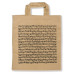 GESCHENK TOTE BAG SHEET MUSIC BEIGE - DRAAGTAS ECRU KATOEN NOTENBALK PRINT 38 X 40 CM