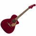 FENDER NEWPORTER PLAYER CANDY APPLE RED WN - GITAAR WESTERN GRAND AUDITORIUM EQ