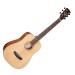 CORT EARTH MINI SOLID SPRUCE TOP OPEN PORE - GITAAR WESTERN FOLK NATURAL 3/4 + TAS