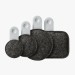 TANDEM DROPS DR-X4-FMIX-GRY - DEMPER DRUMS FX GRIJS 4-PACK