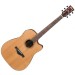 IBANEZ AW65ECE-LG - GITAAR WESTERN SOLID CEDAR TOP EQCA