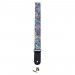 CLX STRAP KLEURMOTIEF 4 - GITAARBAND + EINDKNOP & VETER