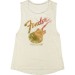 FENDER TEE LADIES 919-0121-406 NATURAL MEDIUM - T-SHIRT STARCASTER WOMEN'S TANK SLEEVELESS M