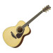 YAMAHA LS6M ARE NT SOLID SPRUCE TOP NATURAL - GITAAR WESTERN CONCERT MAHONIE ACHTERKANT + ELEMENT