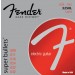 Oude verpakking van de FENDER 3250L SUPER BULLETS - SNAREN ELEKTRISCH 009-042 NICKEL