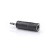 NEDIS CAGB22935BK - ADAPTER 3.5MM-6.35MM KONTRA VERNIKKELD
