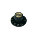 BOSTON KG-260-V - KNOP ZWART GOUD SG VOLUME