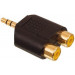 NEDIS CAGP22940BKG - ADAPTER 3.5MM-2XRCA KONTRA