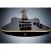 Details van de body van de FENDER JAZZ BASS DELUXE AERODYNE BLACK ROSEWOOD NO PICKGUARD