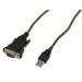 KONIG CABLE-146/2 2 METER - KABEL USB-RS232 SERIEEL OMVORMER