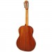 Achteraanzicht van de SALVADOR CORTEZ CC-80 CEDAR MAHONIE ALL SOLID MASTER SERIES - GITAAR KLASSIEK VOLLEDIG MASSIEF