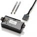 Achteraanzicht en montagemateriaal van de EMG H4A - ELEMENT HUMBUCKER ALNICO PASSIVE 85