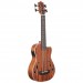 KALA U-BASS JOURNEYMAN MAHOGANY FRETTED - UKELELE BAS zijaanzicht