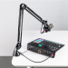 RODE PSA1 BROADCAST STUDIO BOOM - MICROFOONARM + TAFELKLEM TOT 1.1 KG gemonteerd aan een tafel