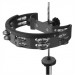 STAGG TAB-D BK BLACK BEATRING gemonteerd op hi-hat standaard.