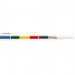 TASKER TASR-C128-BLACK PER/MTR. - KABEL MICROFOON 2X0.35 ZWART